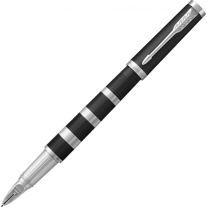 Ручка 5-й пишущий узел PARKER INGENUITY BLACK RUBBER & METAL CT, F 1931463
